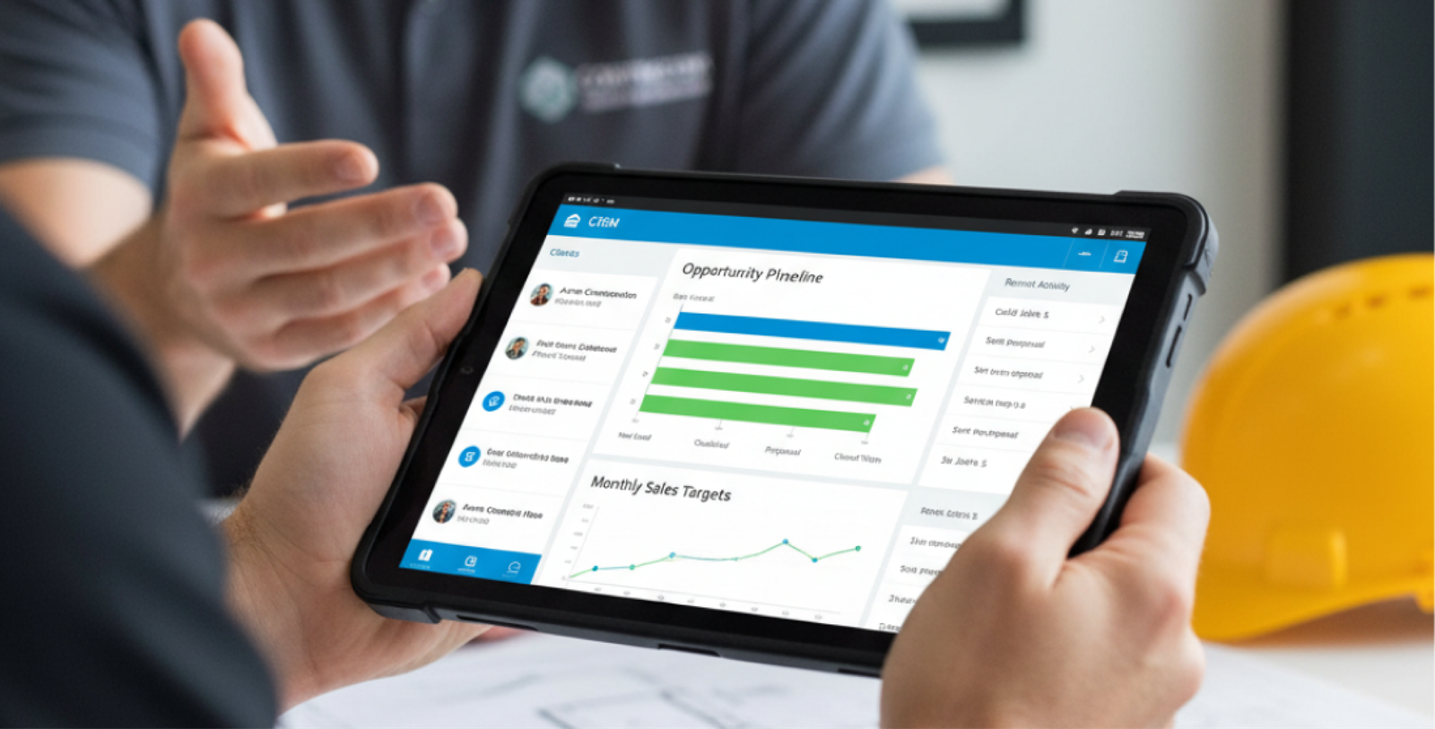 Contractor and homeowner