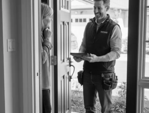 Contractor and homeowner